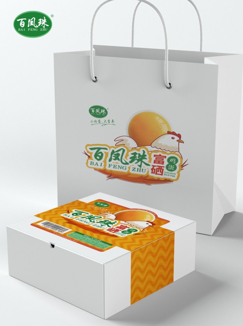 百凤珠品牌～富硒营养鸡蛋