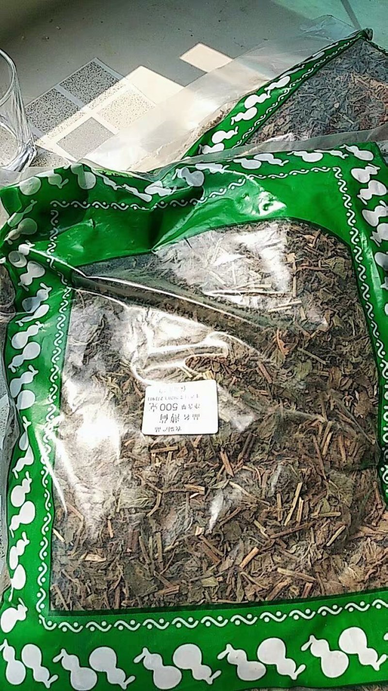 中药材批发薄荷全棵切中草药干薄荷中草药材薄荷