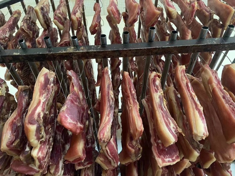 风干挑刺五花腊肉(后腿25.5/斤支持一件代发支持样品，
