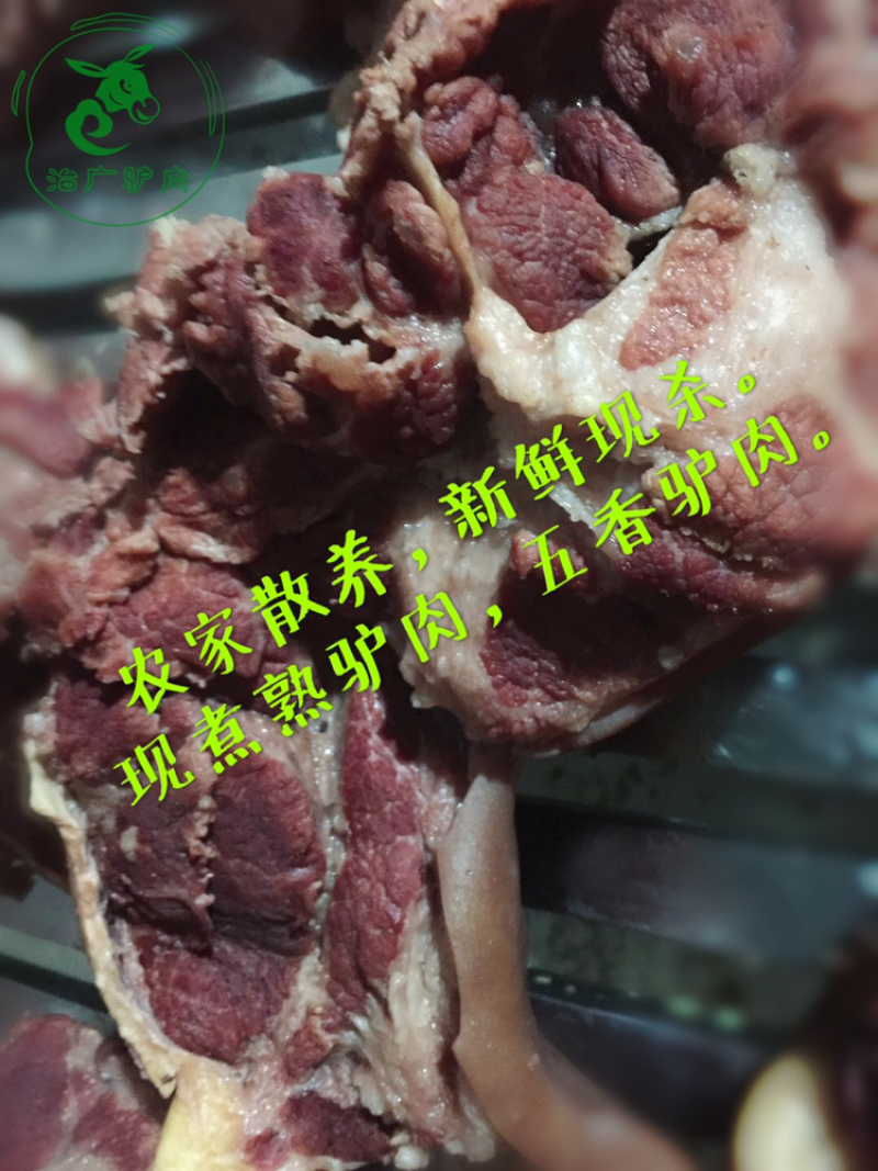 熟驴肉真空熟食山东特产礼品五香卤香驴肉新鲜熟即食