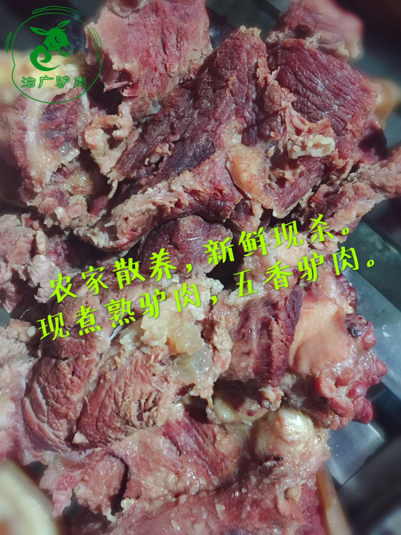 熟驴肉真空熟食山东特产礼品五香卤香驴肉新鲜熟即食
