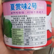 100克/瓶，日本武藏野一代交配，夏赏味2号青梗菜种子