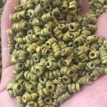 精品霍山仿野生铁皮石斛枫斗鲜条干花50克一瓶