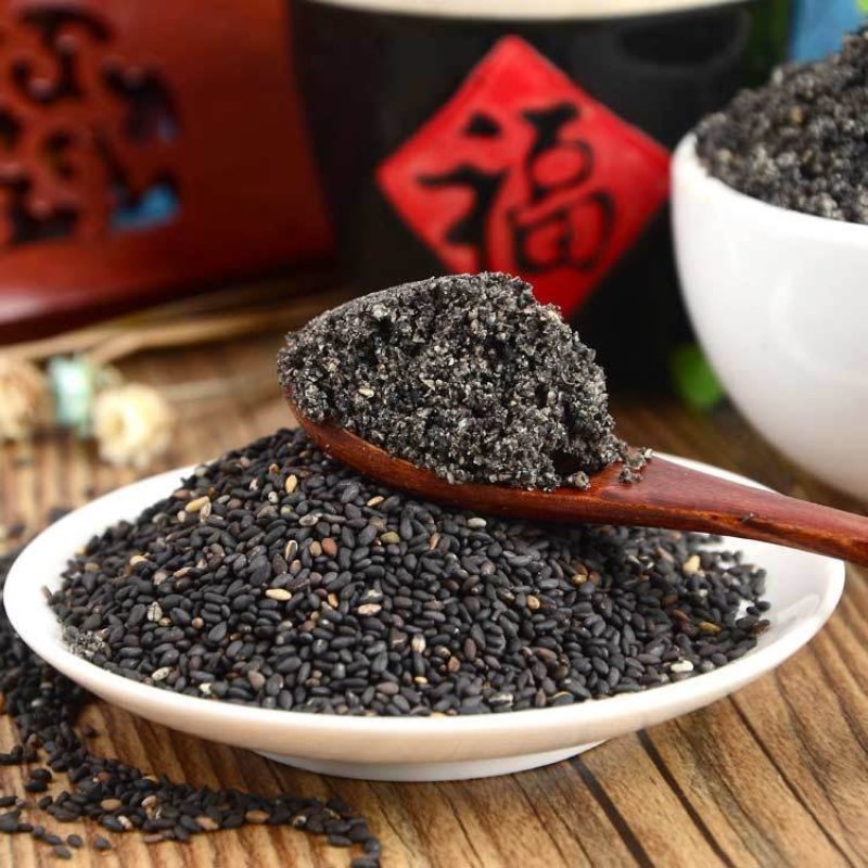 【炒熟黑芝麻粉新货】即食黑芝麻粉干净无沙干吃无添加包邮