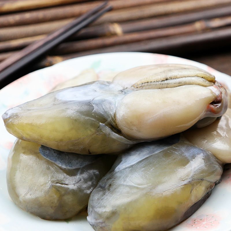 宁波特产东海咸墨鱼蛋500g优质新鲜腌制咸目鱼蛋带膏