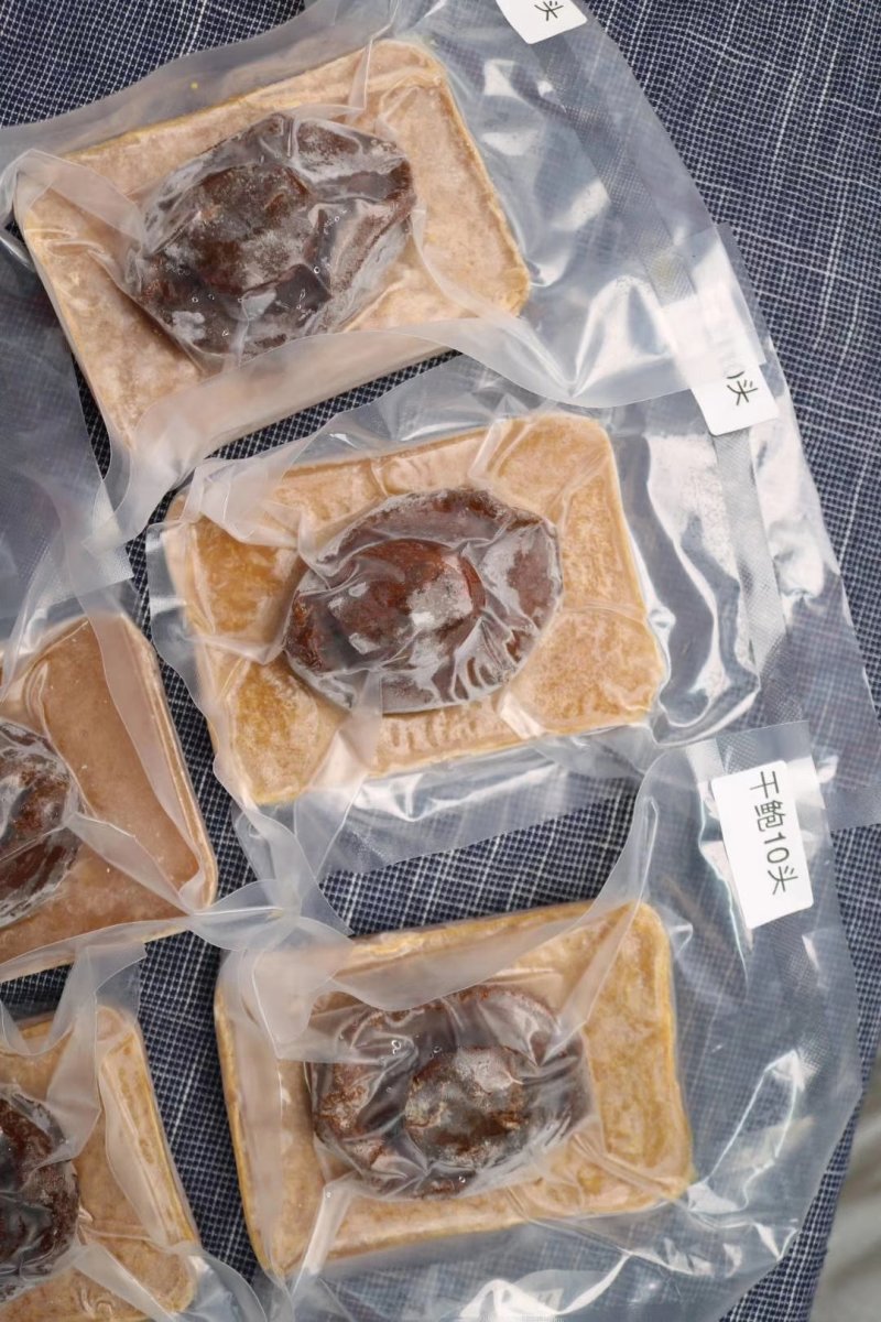 10头即食南非鲍鱼1只一袋装批发一件袋发