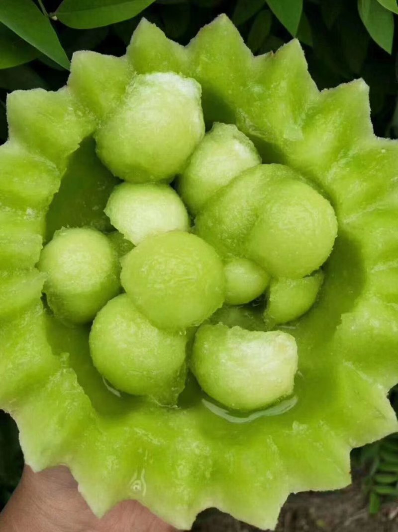 玉菇，网红冰淇淋甜瓜，大量供应，一件代发，代收代办