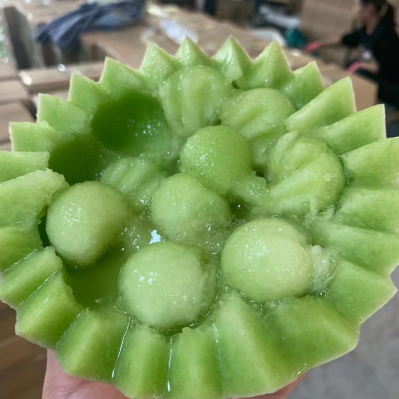玉菇，网红冰淇淋甜瓜，大量供应，一件代发，代收代办