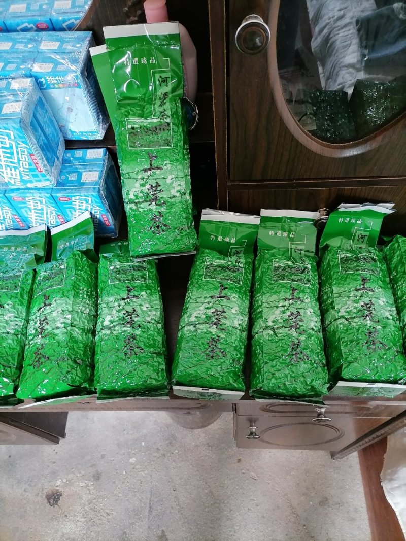 食品绿茶甘线长润滑口