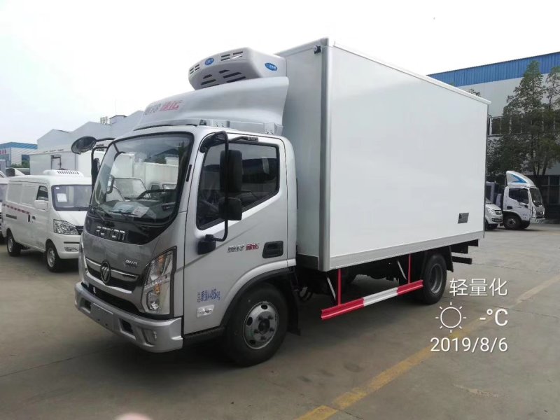 福田奥铃速运国五4.2米冷藏车