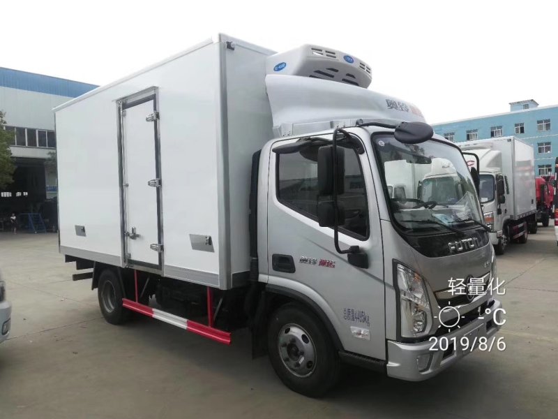 福田奥铃速运国五4.2米冷藏车