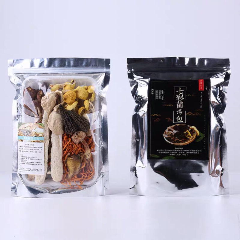 美味菌汤包七彩云南菌汤包100g装一手货招合作老板。