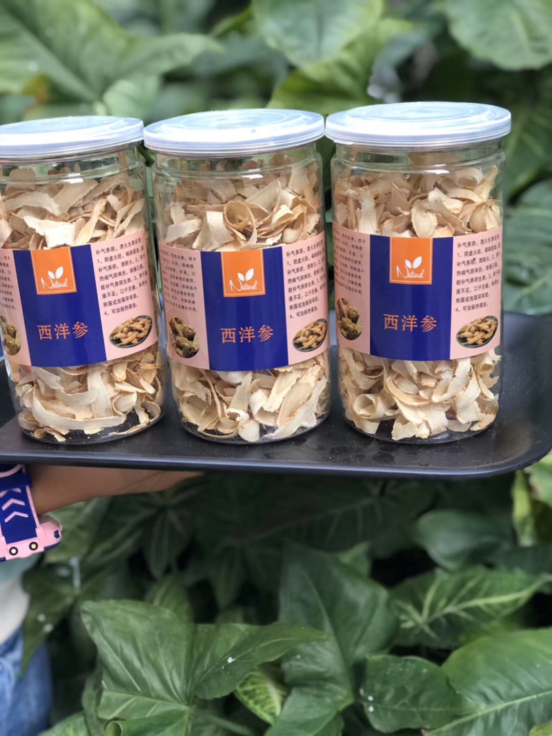 进口西洋参大片一瓶100克