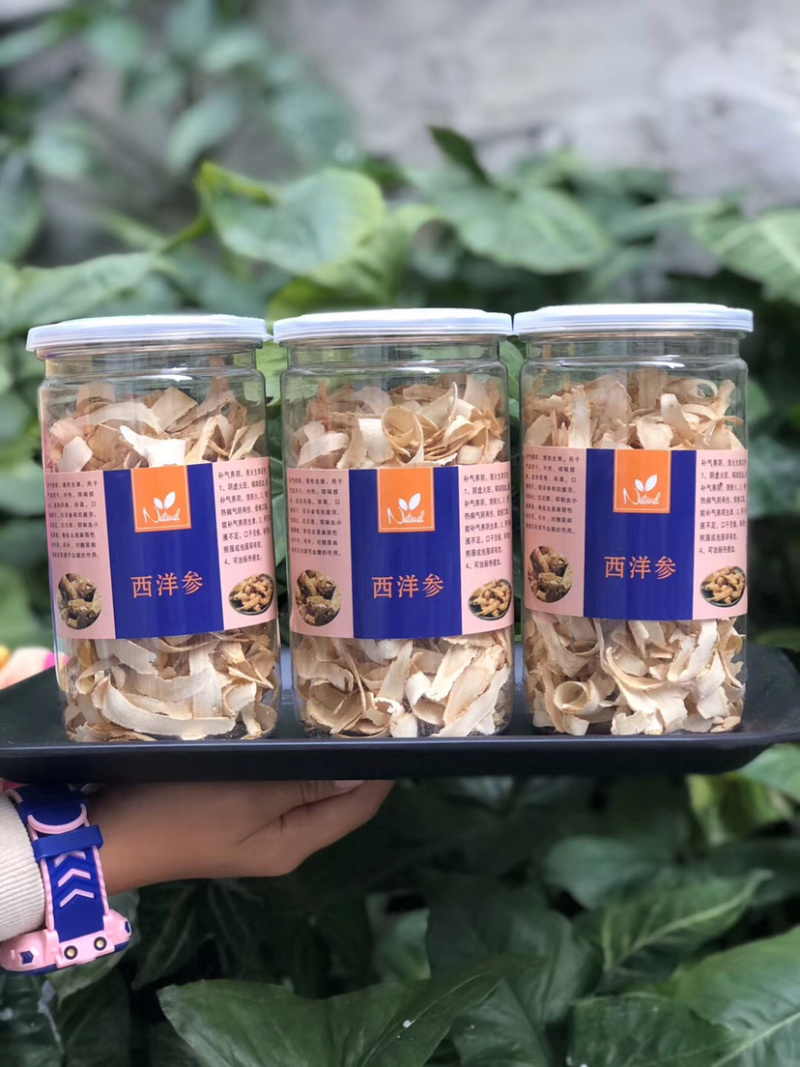进口西洋参大片一瓶100克