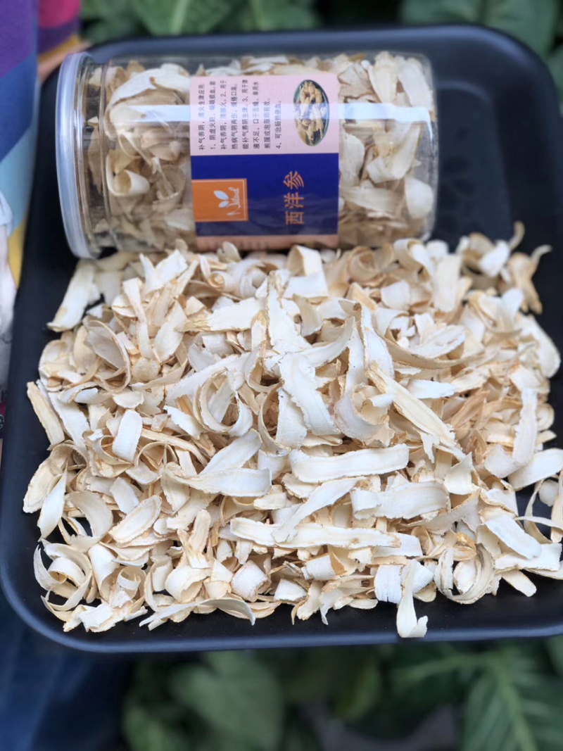 进口西洋参大片一瓶100克