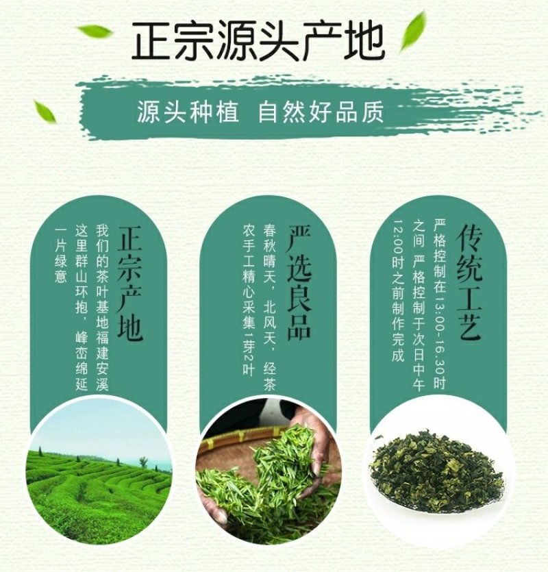 2020新茶安溪铁观音浓香型500克散装袋装