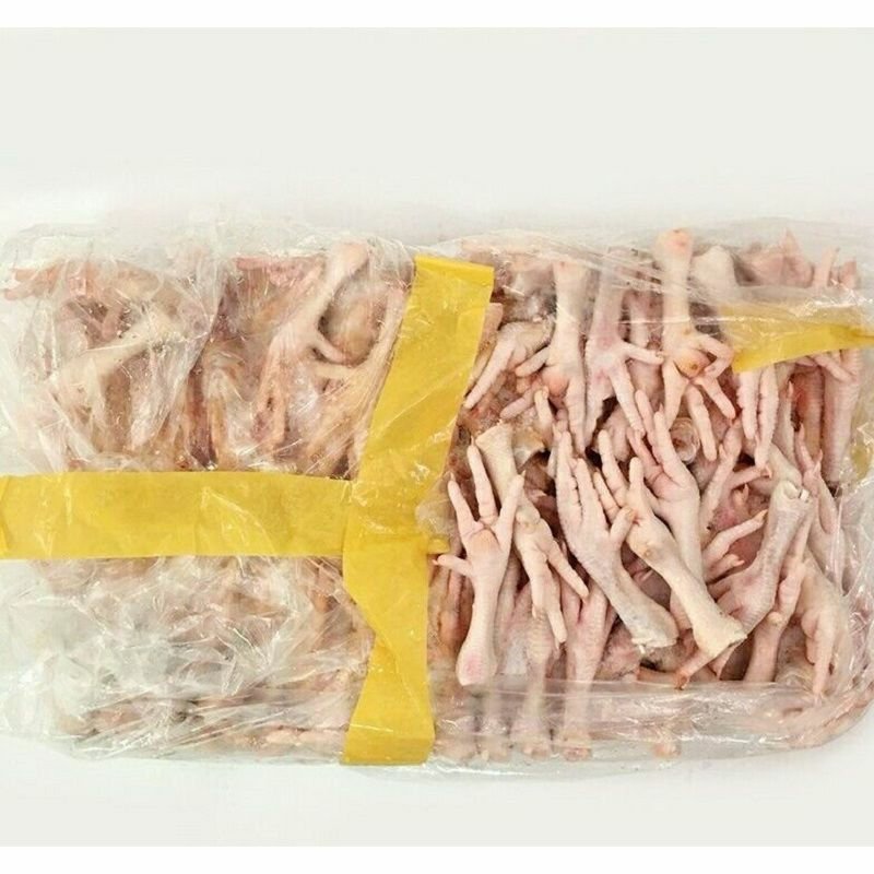 生鲜冷冻鸡爪鸡脚东北纯干清真鸡爪卤菜家用食材20斤江浙沪