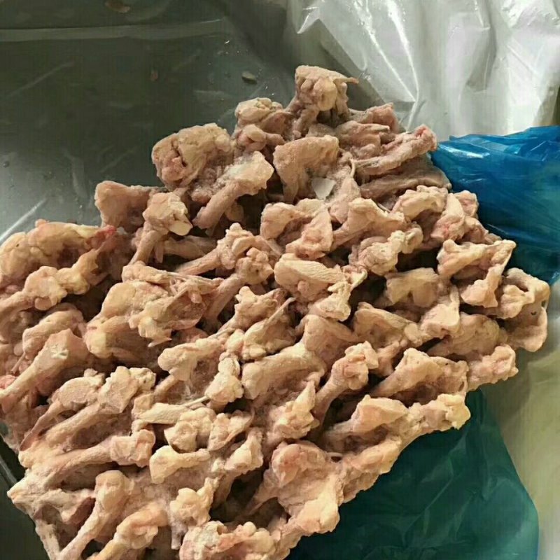 生鲜冷冻鸡锁骨鸡叉骨小吃店油炸卤菜食材一箱20斤厂家直销