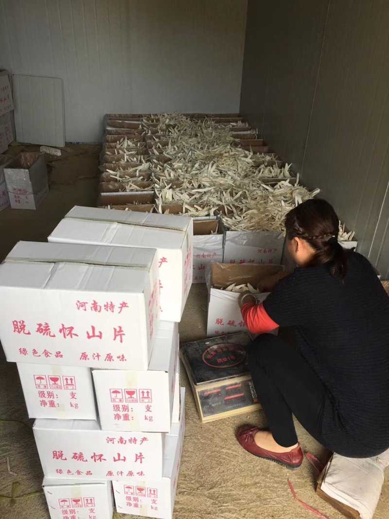 河南山药片干河南怀山片干全国发货批发零售