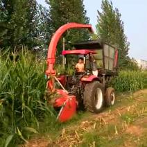 大型拖拉机带玉米秸秆青储机苜蓿草粉碎收割机