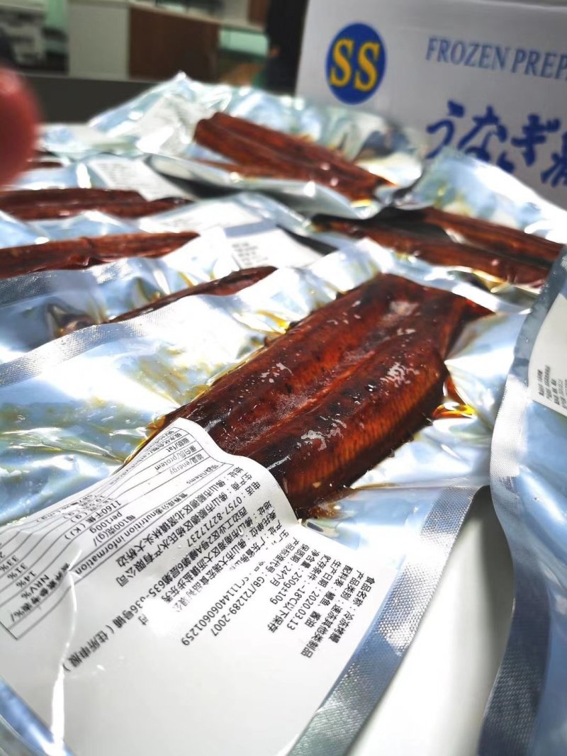 大瑞宏高端蒲烧鳗鱼出口日本日料专供可一件代发