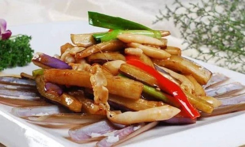 新鲜竹节蛏王肉冷冻蛏子肉现剥去沙大蛏肉海鲜零食水产火锅烧