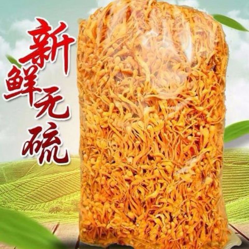 虫草花干货正品天然新鲜金蛹北虫草菇特级孢子头农户批发煲汤