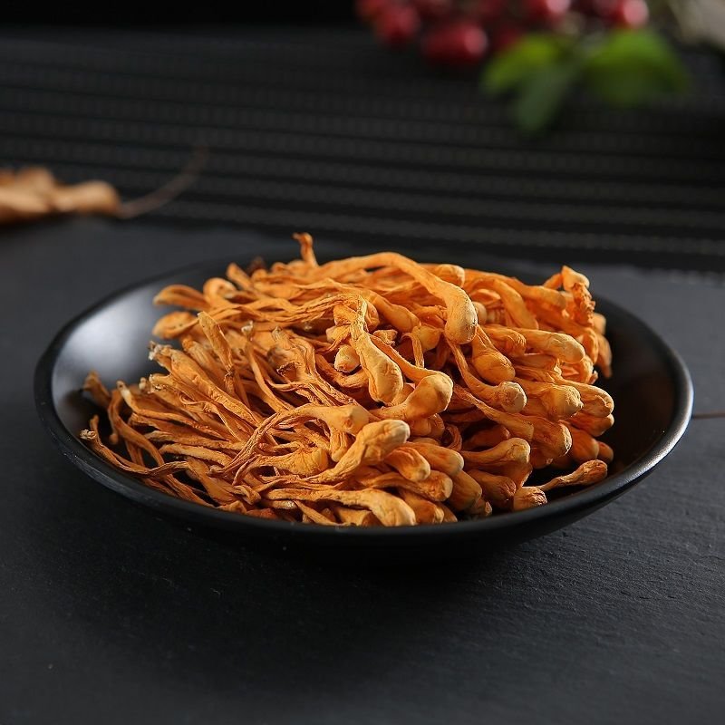 虫草花干货正品天然新鲜金蛹北虫草菇特级孢子头农户批发煲汤