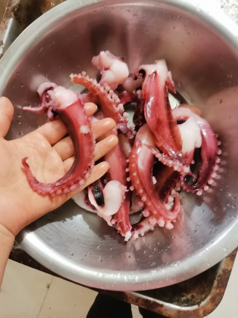 单冻脆口章鱼须10斤无冰无水须冷冻八爪鱼足腿苏浙沪皖包邮
