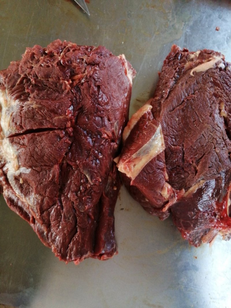 现杀新鲜马肉带皮马肉带皮马腿肉