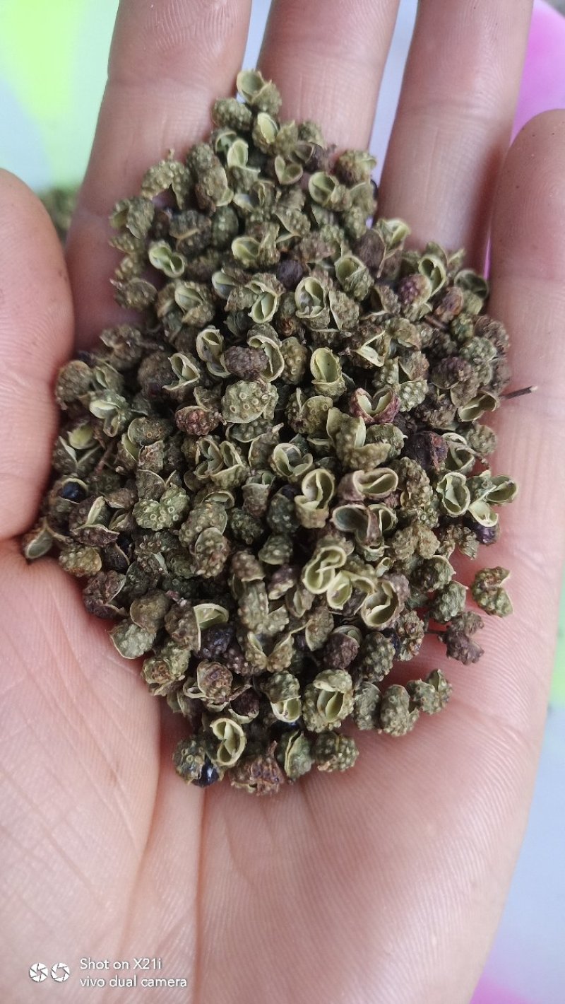 纯青青花椒85%开口