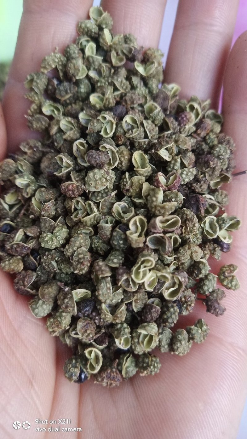 纯青青花椒85%开口