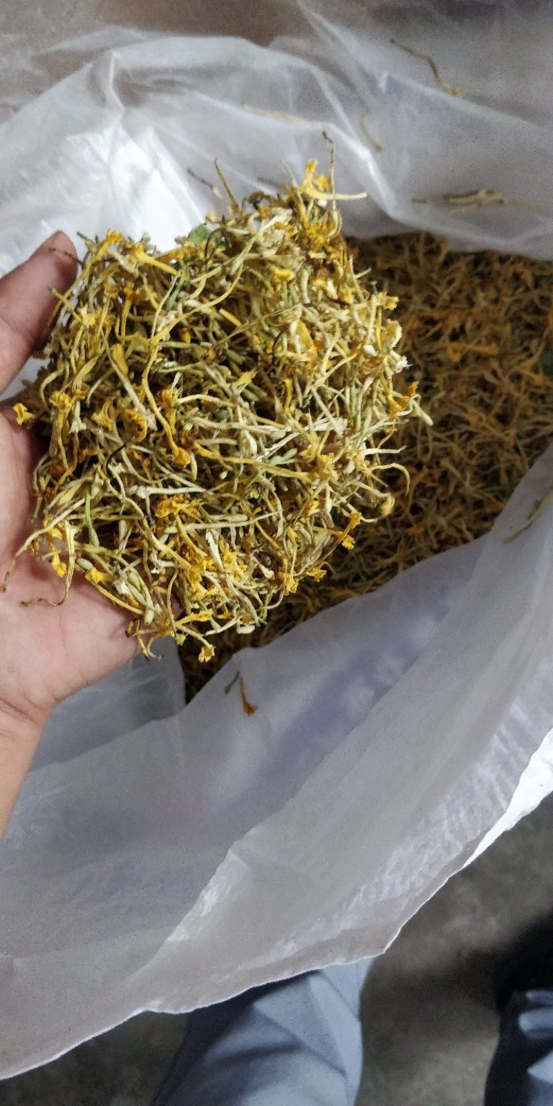 云南当地深山野金银花，香味够，干度脆。