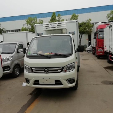 福田祥菱M后双轮冷藏车，定制款