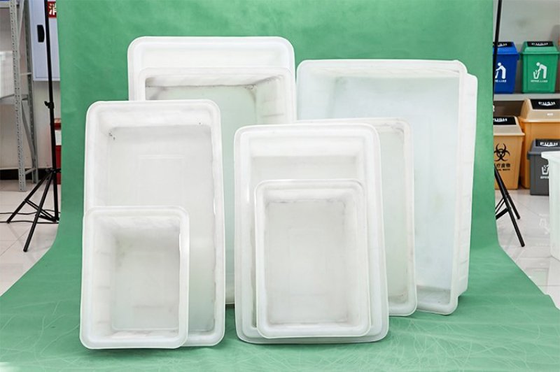 食品级牛筋方箱水产方箱方形牛筋桶厂家直销