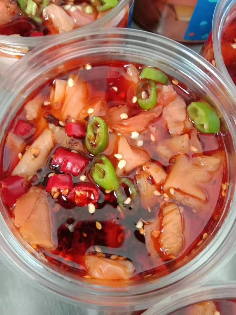 冰山蚌新鲜兰花蚌脆爽冰山蚌北极贝刺身寿司火锅捞汁食材