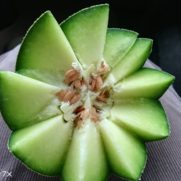 高品质网纹瓜，清脆可口，地头直销