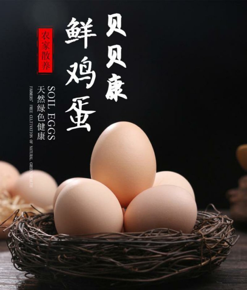 德保贝贝康鲜鸡蛋农家散养