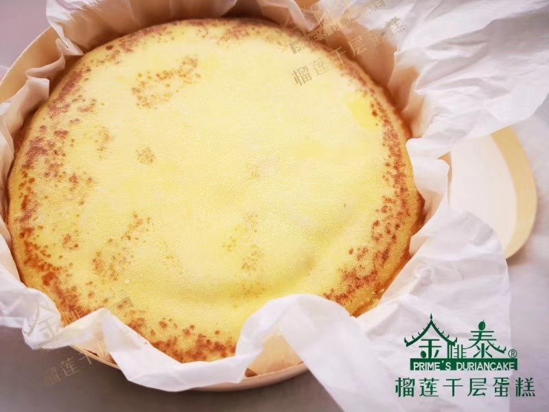 马来西亚榴莲千层蛋糕爆浆网红6寸