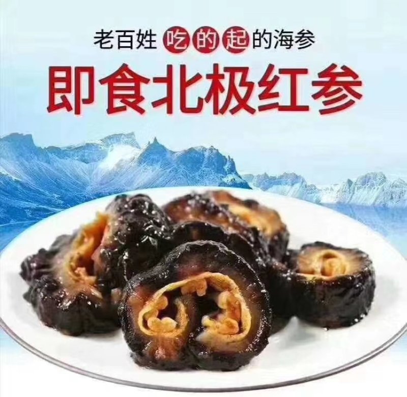 北极红参，，老百姓吃得起的海参，三证齐全，量大价优。