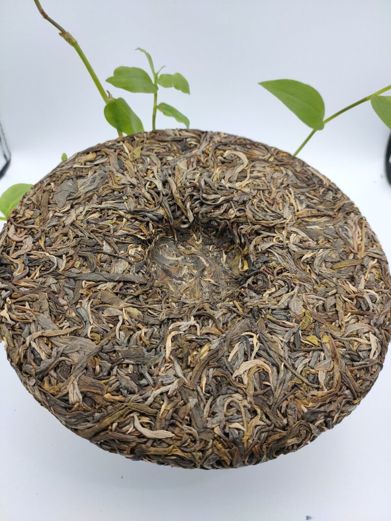 小户赛2010纯料云南七子饼普洱茶冰岛茶的香甜