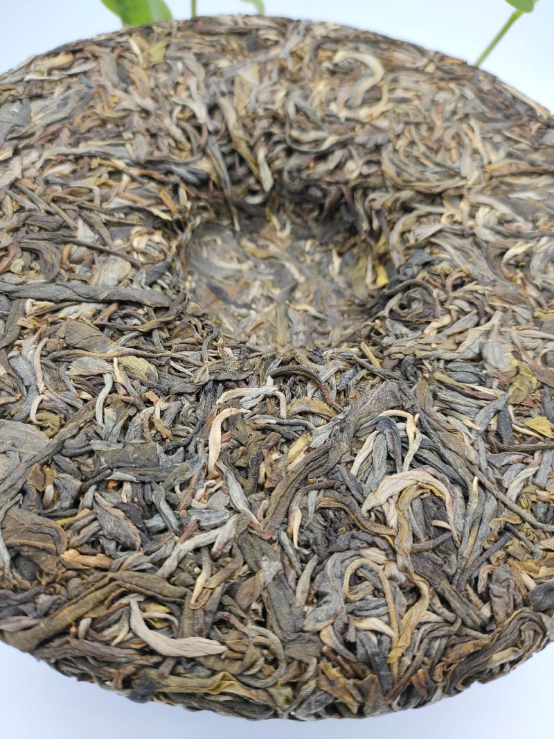 小户赛2010纯料云南七子饼普洱茶冰岛茶的香甜