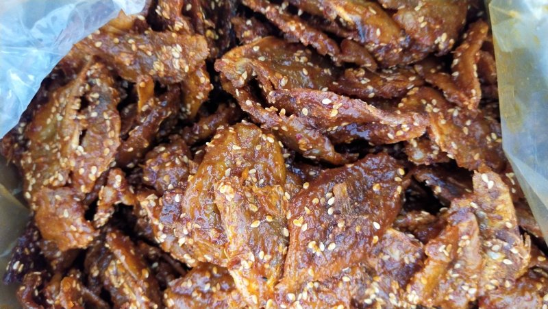 红娘鱼干原味和香辣即食海产品