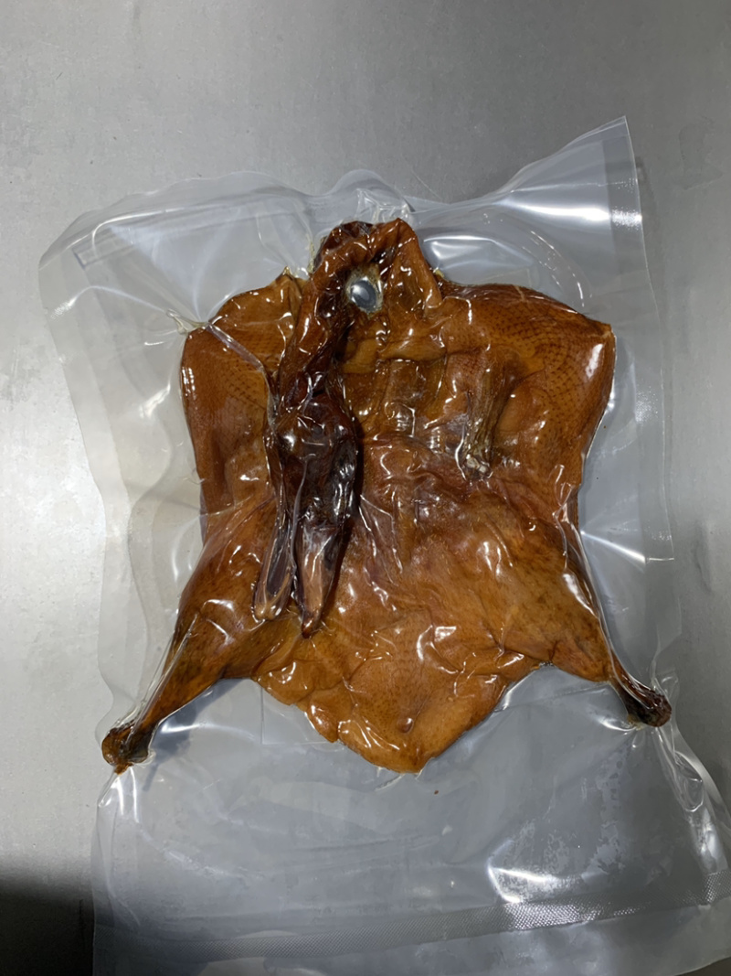 腊鸭烟熏鸭柴火鸭1.4斤腊味湖南特产真空包装鸭子一手货源