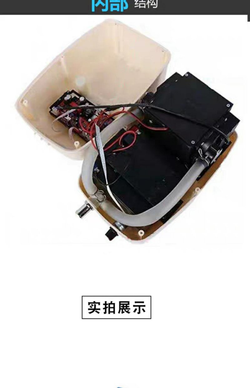 大功率增氧泵卖鱼充电氧气泵养鱼交直流两用充打增氧机