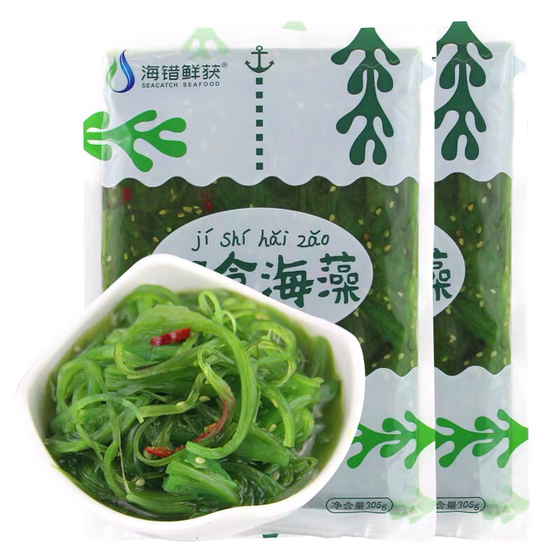 开袋即食海藻沙拉裙带菜开胃小菜日式餐厅海藻菜包邮