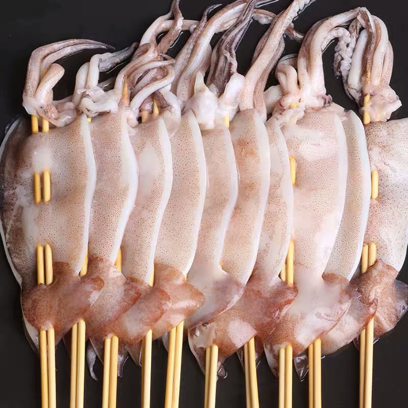 《有好货》铁板鱿鱼，烧烤铁板鱿鱼海鲜鱿鱼