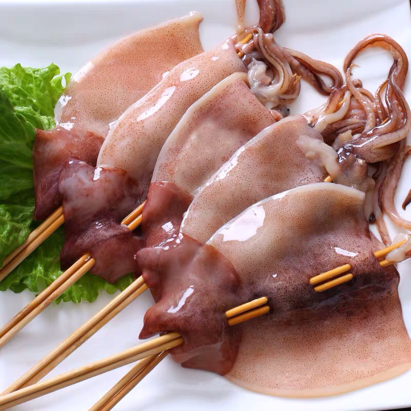 《有好货》铁板鱿鱼，烧烤铁板鱿鱼海鲜鱿鱼