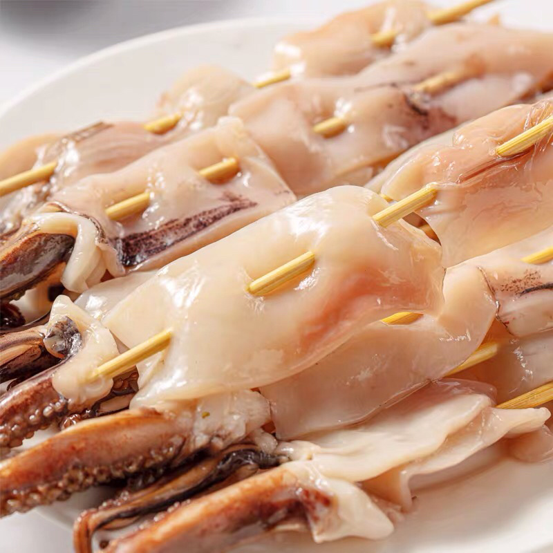 《有好货》铁板鱿鱼，烧烤铁板鱿鱼海鲜鱿鱼
