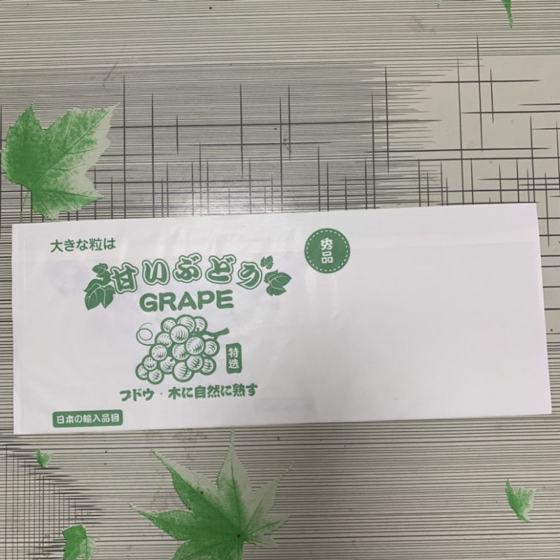 阳光玫瑰葡萄包装袋晴王包装袋葡萄包装袋